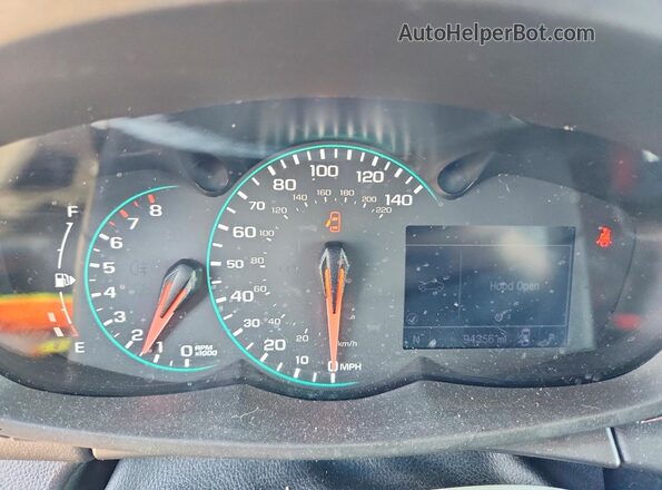 KL7CJPSB1KB876890 2019 CHEVROLET TRAX Black Instrument cluster view