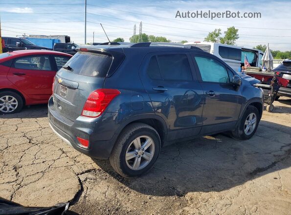 KL7CJPSB1MB344123 2021 CHEVROLET TRAX Gray უკანა მარჯვენა