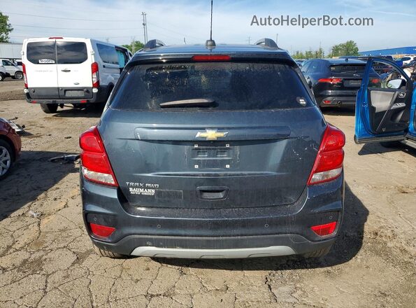 KL7CJPSB1MB344123 2021 CHEVROLET TRAX Gray უკანა ხედი