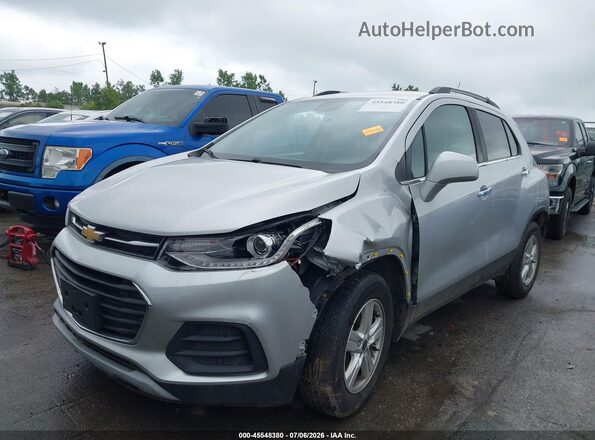 KL7CJPSB2HB238964 2017 CHEVROLET TRAX Silver წინა მარცხენა ხედი სამი მეოთხედიდან