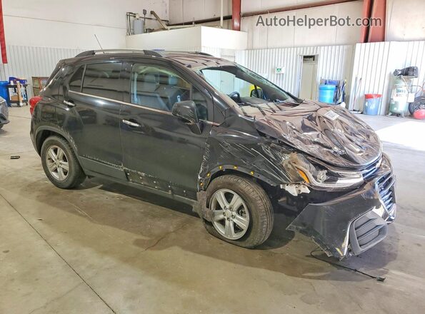 KL7CJPSB2KB774336 2019 CHEVROLET TRAX Черный Передняя правая четверть