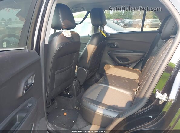KL7CJPSB2KB928267 2019 CHEVROLET TRAX Black Widok naklejki z numerem VIN