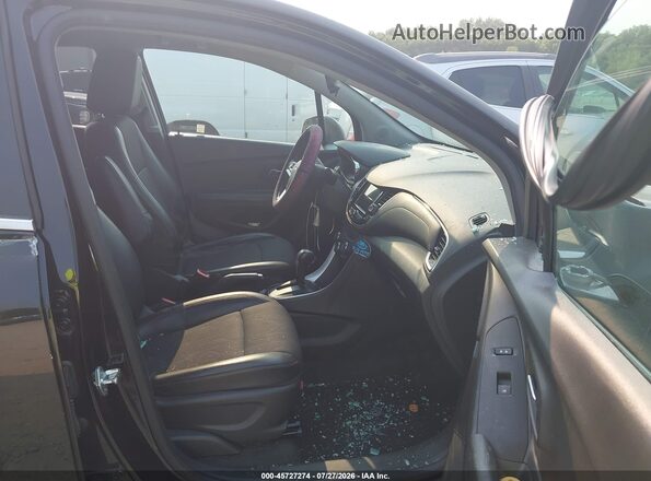 KL7CJPSB2KB928267 2019 CHEVROLET TRAX Black Widok wnętrza z przodu