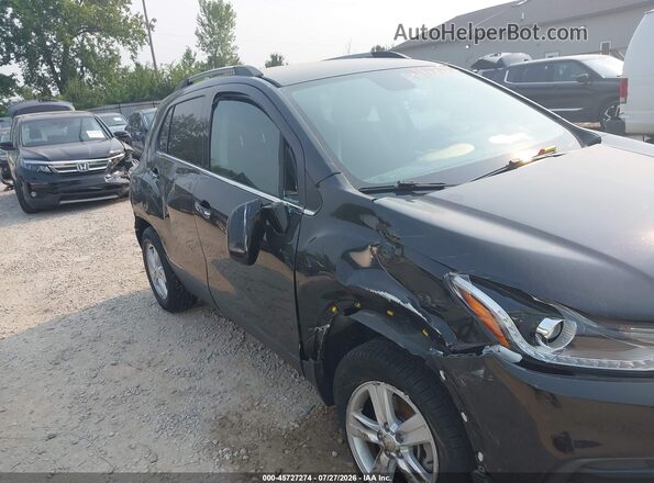 KL7CJPSB2KB928267 2019 CHEVROLET TRAX Black Widok wnętrza z tyłu