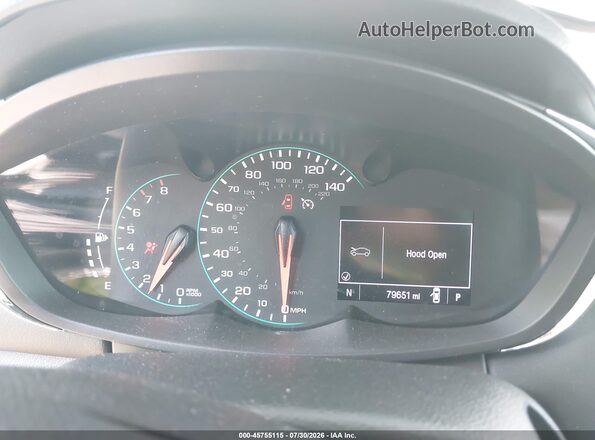 KL7CJPSB2LB006728 2020 CHEVROLET TRAX Silver Widok tylnych siedzeń