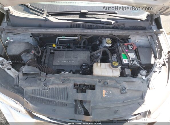 KL7CJPSB2LB006728 2020 CHEVROLET TRAX Silver Widok z tyłu