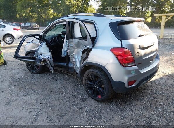 KL7CJPSB2MB345751 2021 CHEVROLET TRAX Silver Trasero izquierdo