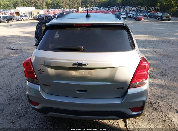 KL7CJPSB2MB345751 2021 CHEVROLET TRAX Silver 