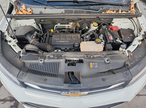 KL7CJPSB3KB808235 2019 CHEVROLET TRAX White Вид підкапотного простору