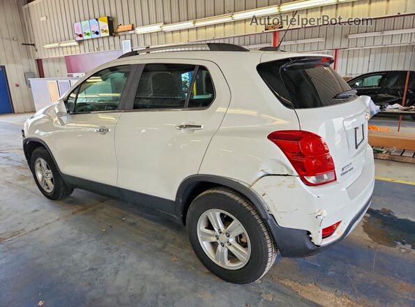 KL7CJPSB3KB898227 2019 CHEVROLET TRAX White Trasero izquierdo