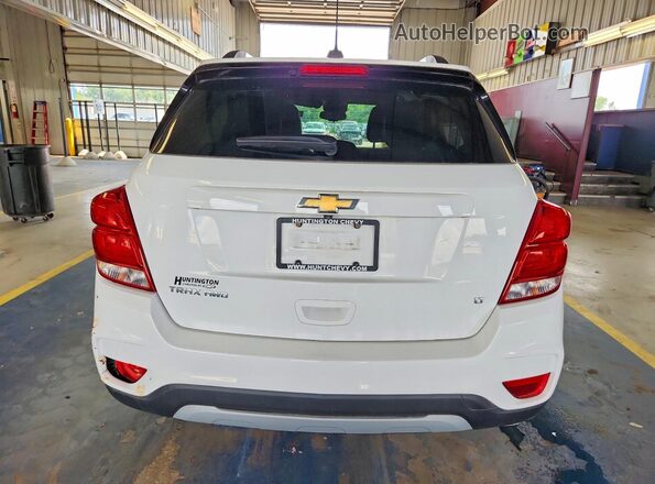 KL7CJPSB3KB898227 2019 CHEVROLET TRAX White Vista trasera