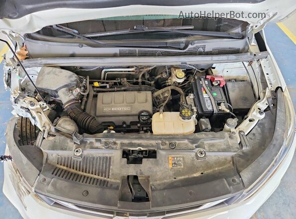 KL7CJPSB3KB898227 2019 CHEVROLET TRAX White Vista interior trasera