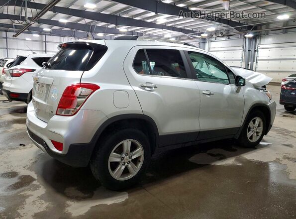 KL7CJPSB4HB157609 2017 CHEVROLET TRAX Silver Rear right