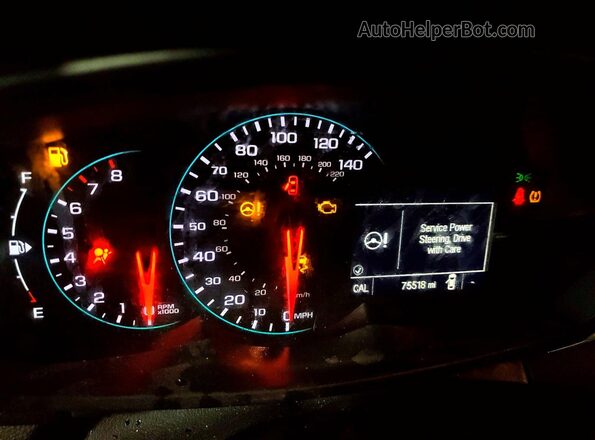KL7CJPSB4HB157609 2017 CHEVROLET TRAX Silver Instrument cluster view