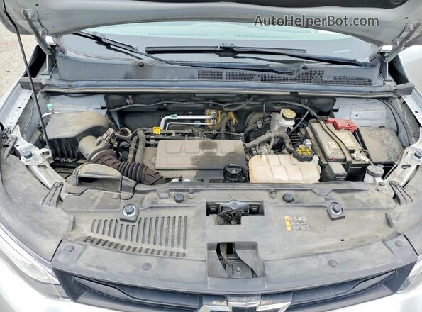 KL7CJPSB4LB325421 2020 CHEVROLET TRAX Silver Вид підкапотного простору