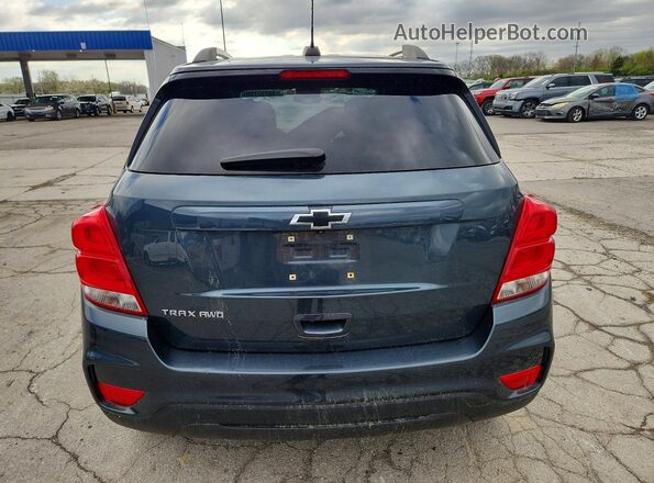 KL7CJPSB4MB338798 2021 CHEVROLET TRAX Blue Vista trasera