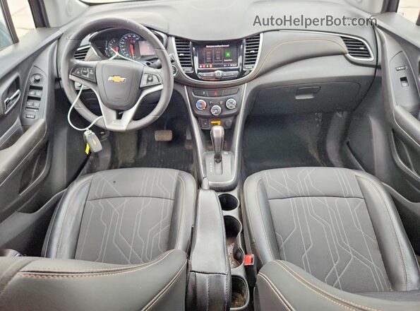 KL7CJPSB4MB338798 2021 CHEVROLET TRAX Blue Vista del salpicadero
