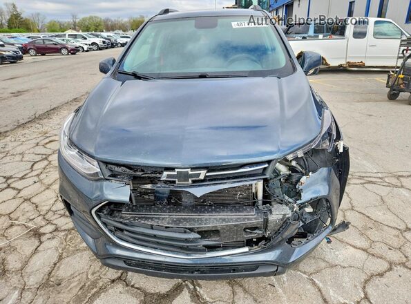 KL7CJPSB4MB338798 2021 CHEVROLET TRAX Blue Vista frontal