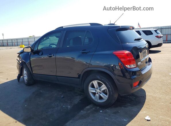 KL7CJPSB4MB351664 2021 CHEVROLET TRAX Blue Trasero izquierdo