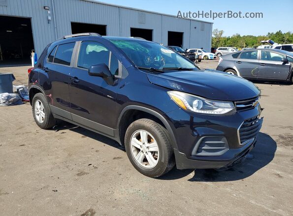 KL7CJPSB4MB351664 2021 CHEVROLET TRAX Blue Delantero derecho