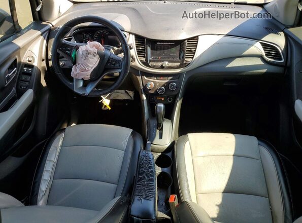 KL7CJPSB4MB351664 2021 CHEVROLET TRAX Blue Vista del salpicadero