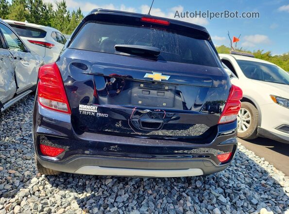 KL7CJPSB4MB351664 2021 CHEVROLET TRAX Blue Vista trasera