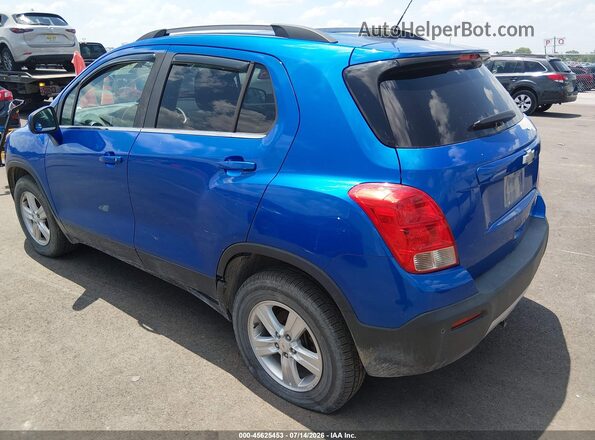KL7CJPSB5GB760180 2016 CHEVROLET TRAX Blue Tył lewy