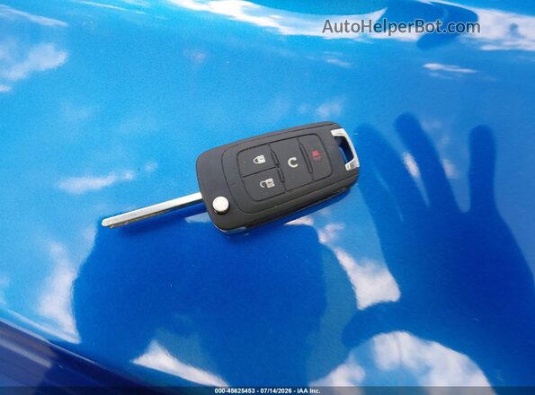 KL7CJPSB5GB760180 2016 CHEVROLET TRAX Blue Widok deski rozdzielczej