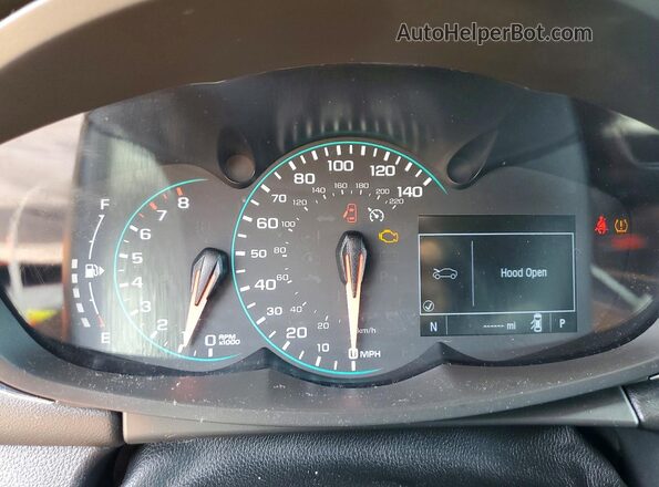 KL7CJPSB5KB896320 2019 CHEVROLET TRAX Gray Սարքավորումների վահանակի տեսք