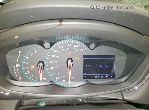 KL7CJPSB5LB058807 2020 CHEVROLET TRAX Black Instrument cluster view