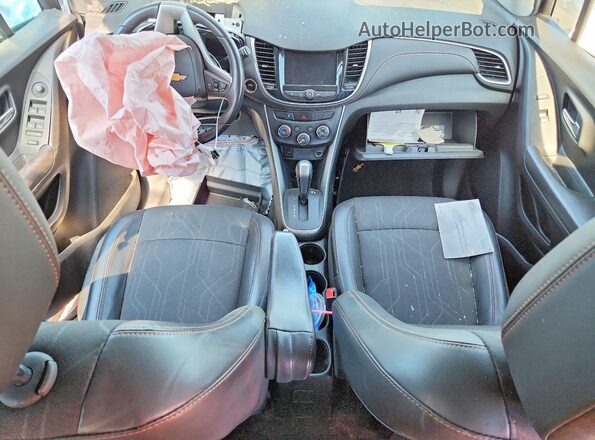 KL7CJPSB5LB062680 2020 CHEVROLET TRAX White Вид панелі приладів