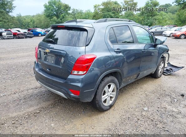 KL7CJPSB5MB309780 2021 CHEVROLET TRAX Gray Trasero derecho