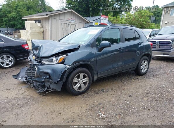 KL7CJPSB5MB309780 2021 CHEVROLET TRAX Gray Vista tres cuartos delantera izquierda