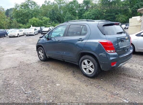KL7CJPSB5MB309780 2021 CHEVROLET TRAX Gray Trasero izquierdo