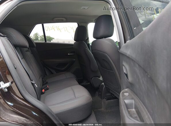 KL7CJPSB6GB537582 2016 CHEVROLET TRAX Фиолетовый Вид наклейки с VIN-кодом