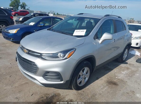 KL7CJPSB6KB912038 2019 CHEVROLET TRAX Silver Przód lewy