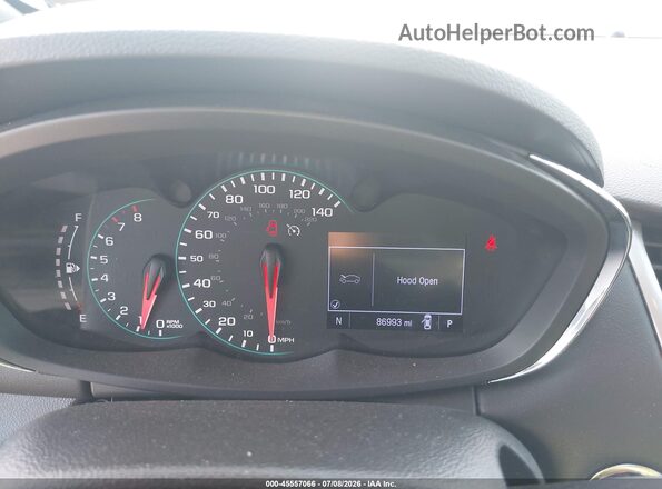 KL7CJPSB6KB912038 2019 CHEVROLET TRAX Silver Widok tylnych siedzeń