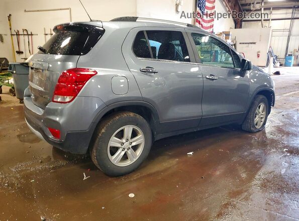 KL7CJPSB6KB936694 2019 CHEVROLET TRAX Серый Задняя правая четверть