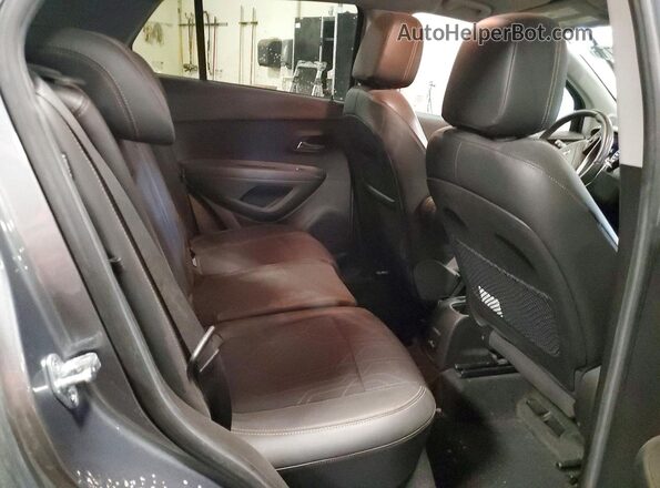 KL7CJPSB6KB936694 2019 CHEVROLET TRAX Серый Вид задней части салона