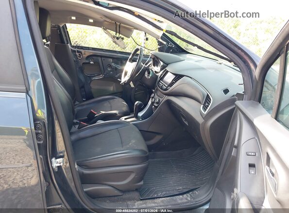 KL7CJPSB6MB352718 2021 CHEVROLET TRAX Gray Front interior view