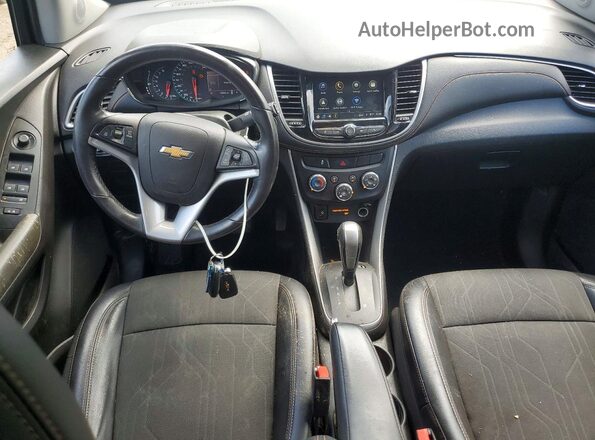 KL7CJPSB7KB724354 2019 CHEVROLET TRAX Silver წინა პანელის ხედი