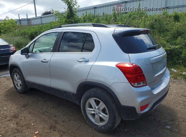KL7CJPSB7KB724354 2019 CHEVROLET TRAX Silver უკანა მარცხენა