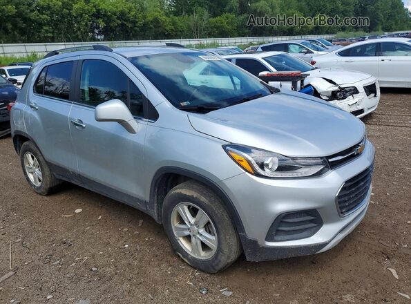 KL7CJPSB7KB724354 2019 CHEVROLET TRAX Silver წინა მარჯვენა
