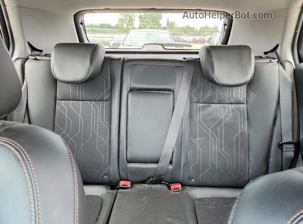 KL7CJPSB7LB034900 2020 CHEVROLET TRAX Black Вид задніх сидінь