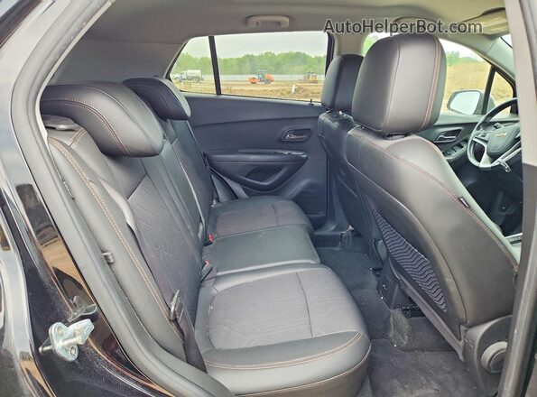 KL7CJPSB7LB034900 2020 CHEVROLET TRAX Black Вид задньої частини салону