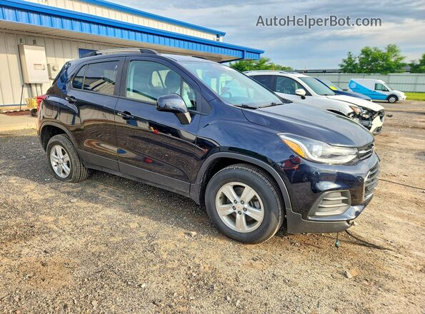 KL7CJPSB7MB316777 2021 CHEVROLET TRAX Blue Przód prawy