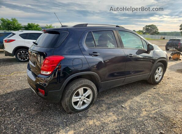 KL7CJPSB7MB316777 2021 CHEVROLET TRAX Blue Tył prawy