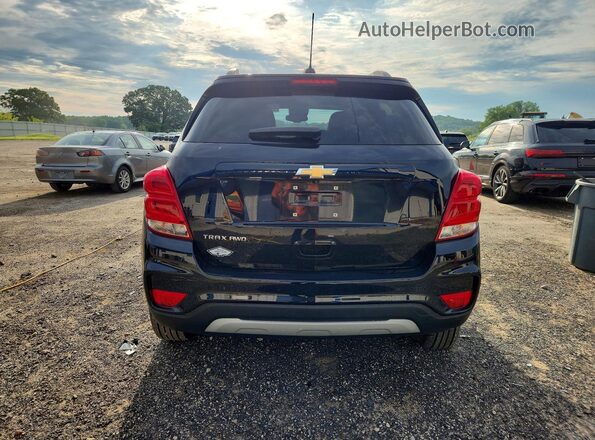 KL7CJPSB7MB316777 2021 CHEVROLET TRAX Blue Widok z tyłu