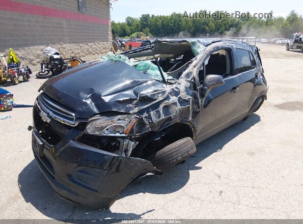 KL7CJPSB8GB747178 2016 CHEVROLET TRAX Черный Вид спереди