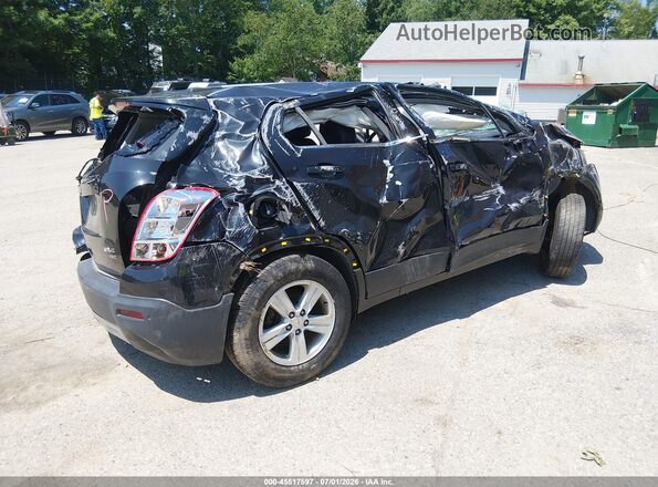 KL7CJPSB8GB747178 2016 CHEVROLET TRAX Черный Задняя правая четверть